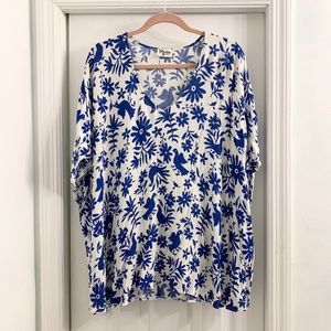 Floral Bird Blouse
